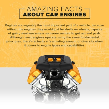 Infographic: Amazing Facts About Car Engines