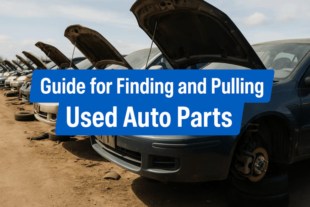 Your Complete Guide to Pulling Affordable Used Auto Parts